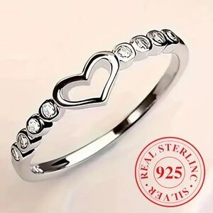 Sterling Silver Heart Ring